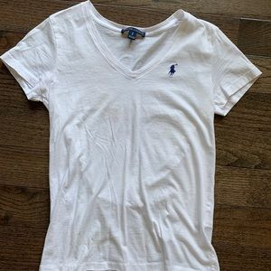 Women’s polo vneck T-shirt